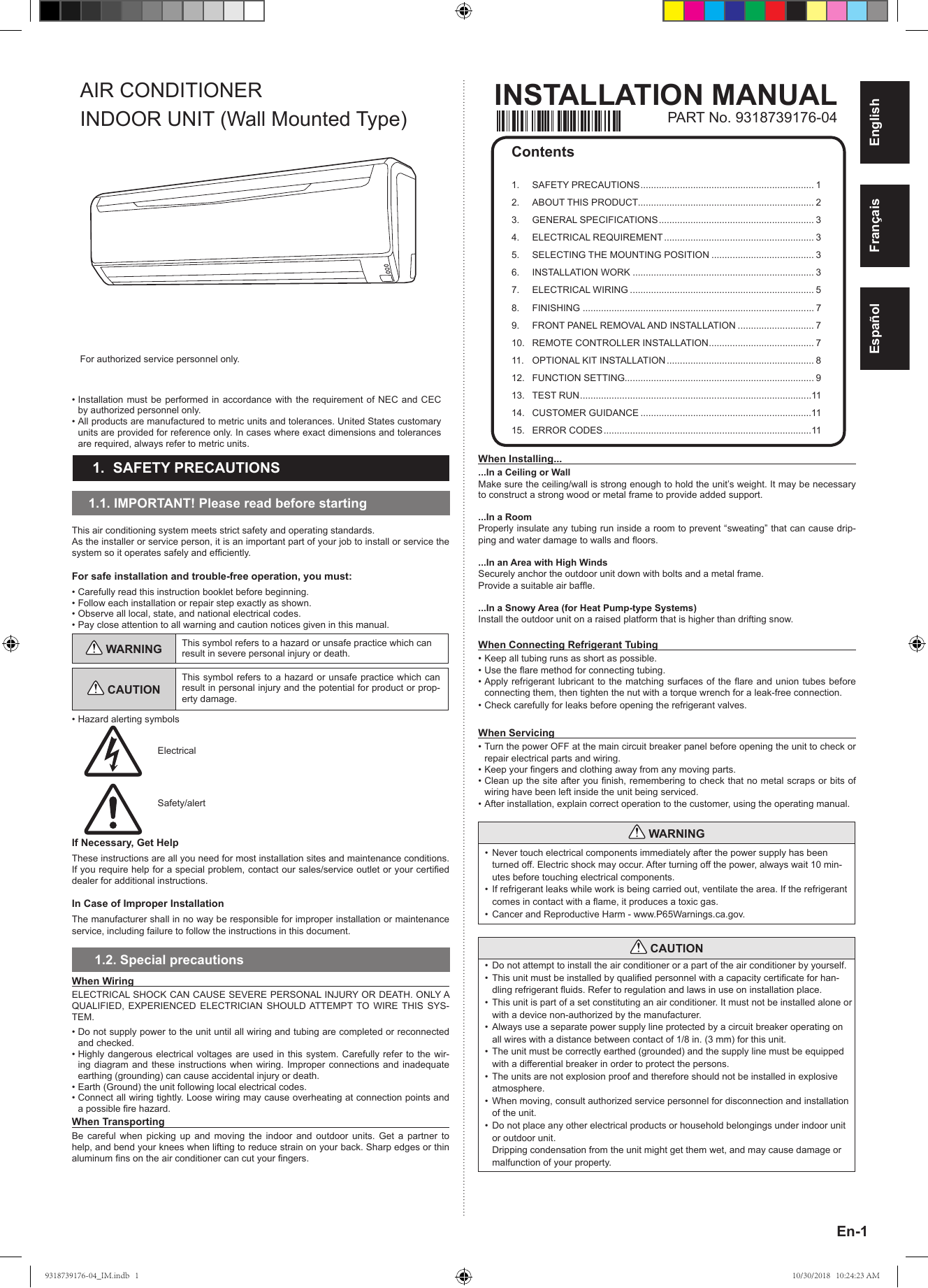 Fujitsu ASU24RLF1 Installation Manual Manualzz