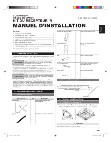 Fujitsu RXLBTUC Guide d'installation | Manualzz