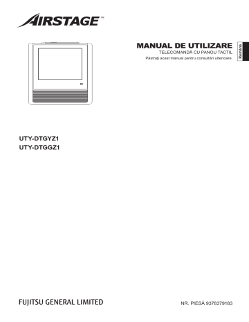 Fujitsu UTY-DTGYZ1 Instrucțiuni de utilizare | Manualzz