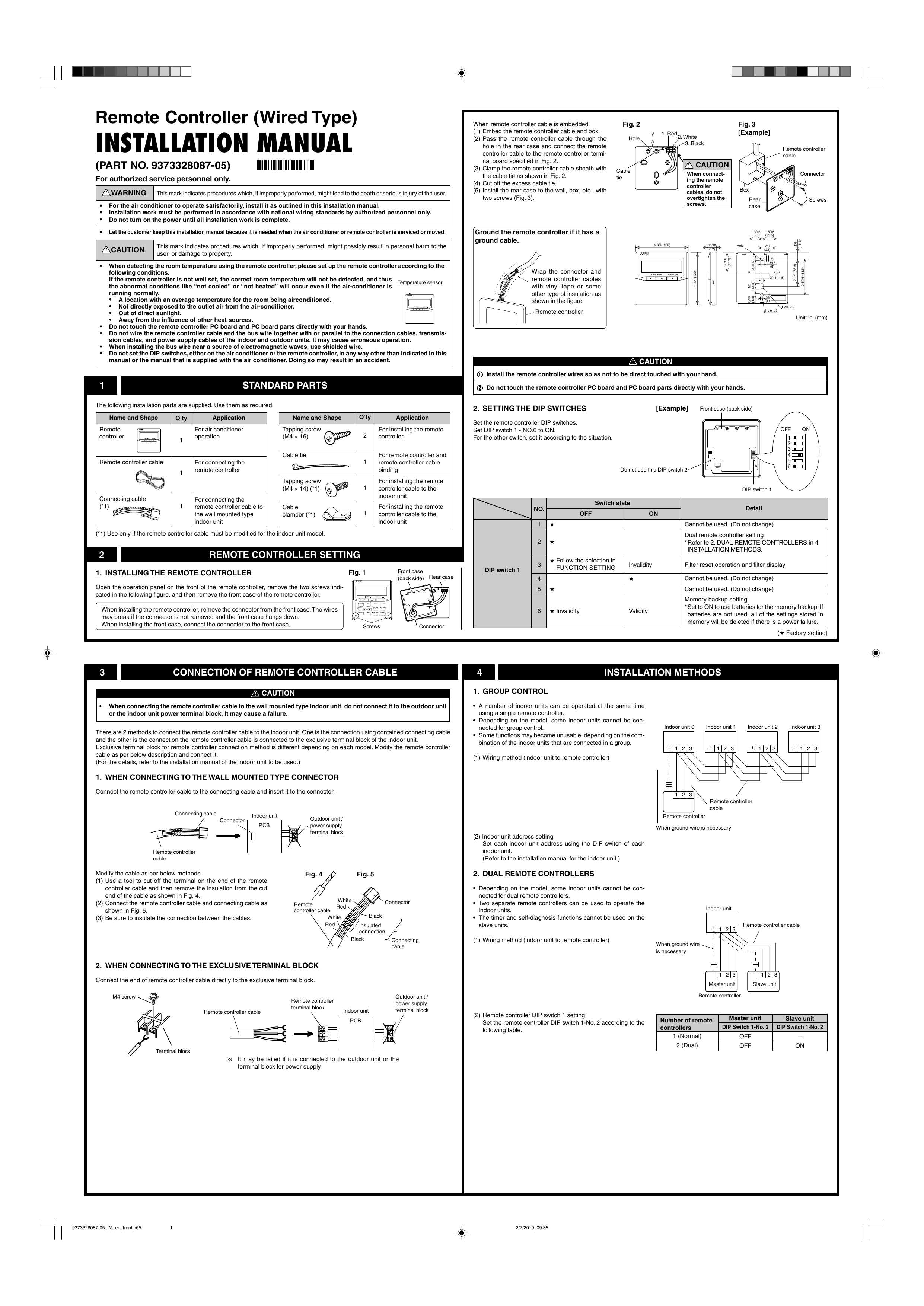 Fujitsu UTY-RNBYU Installation Manual | Manualzz