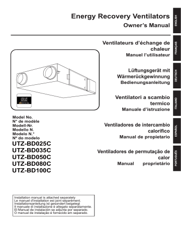 Fujitsu UTZ-BD035C Operation Manual | Manualzz