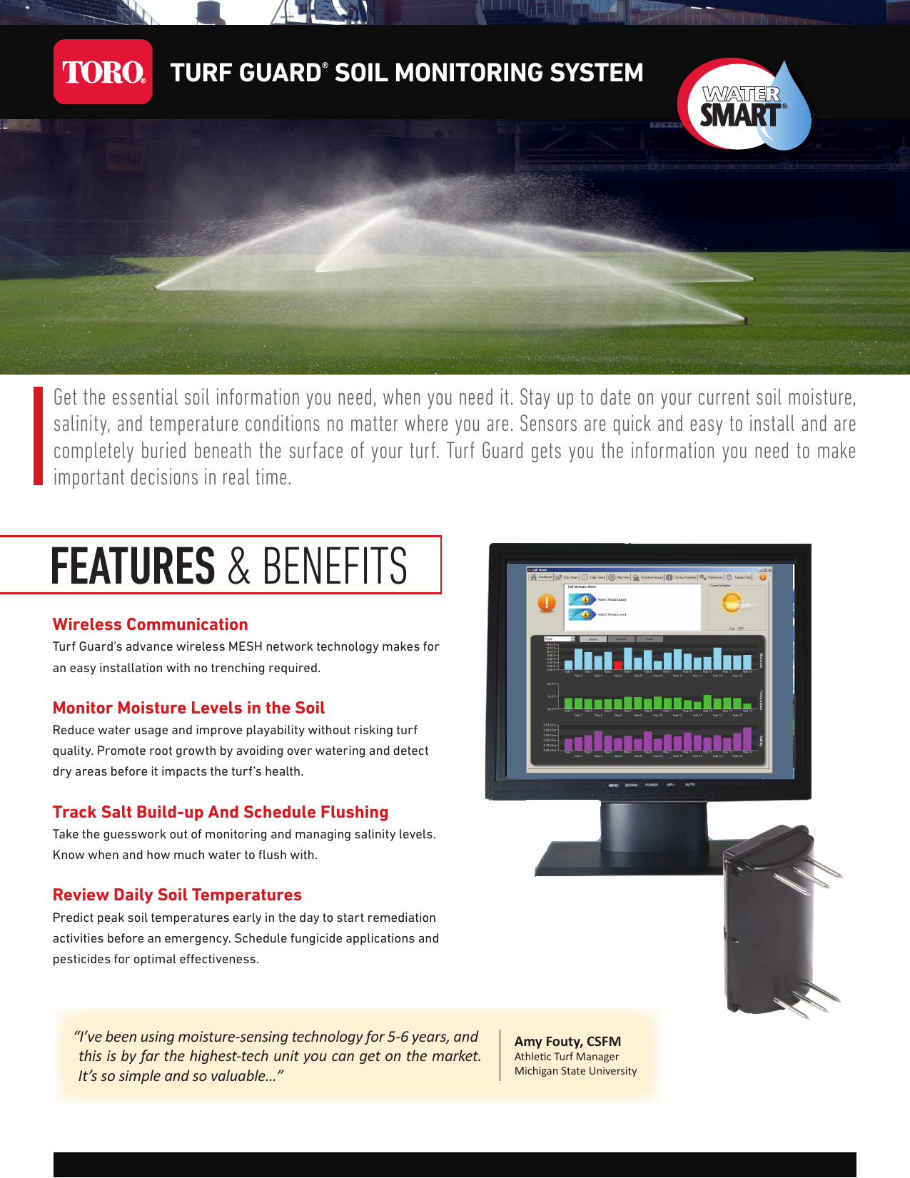 Details about   TORO TURF GUARD WIRELESS SOIL MONITORING SYSTEM 