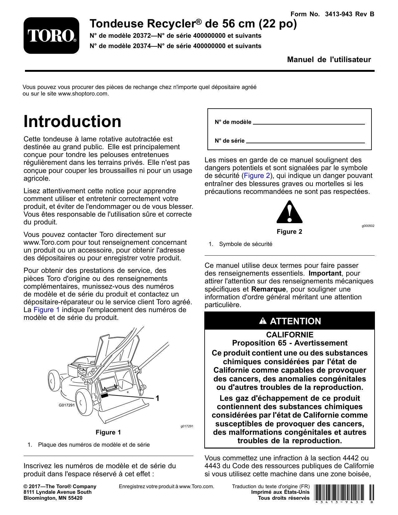 Toro Lawn Mower Manuals Online