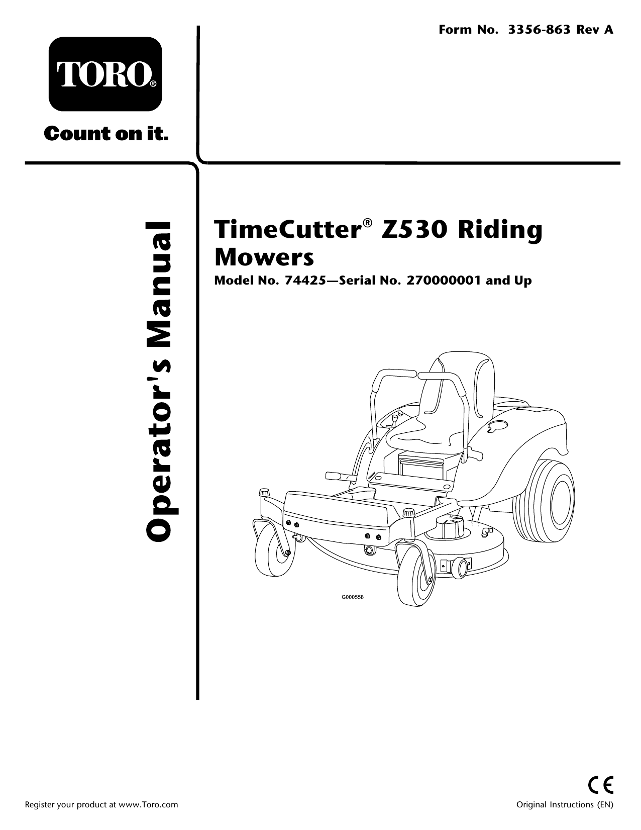 Toro timecutter z530 new arrivals