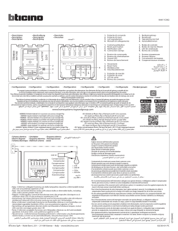 Bticino K4411CM2 Benutzerhandbuch | Manualzz
