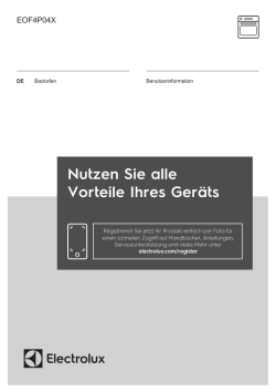 Electrolux EOF4P04X - User manual | manualzz.com