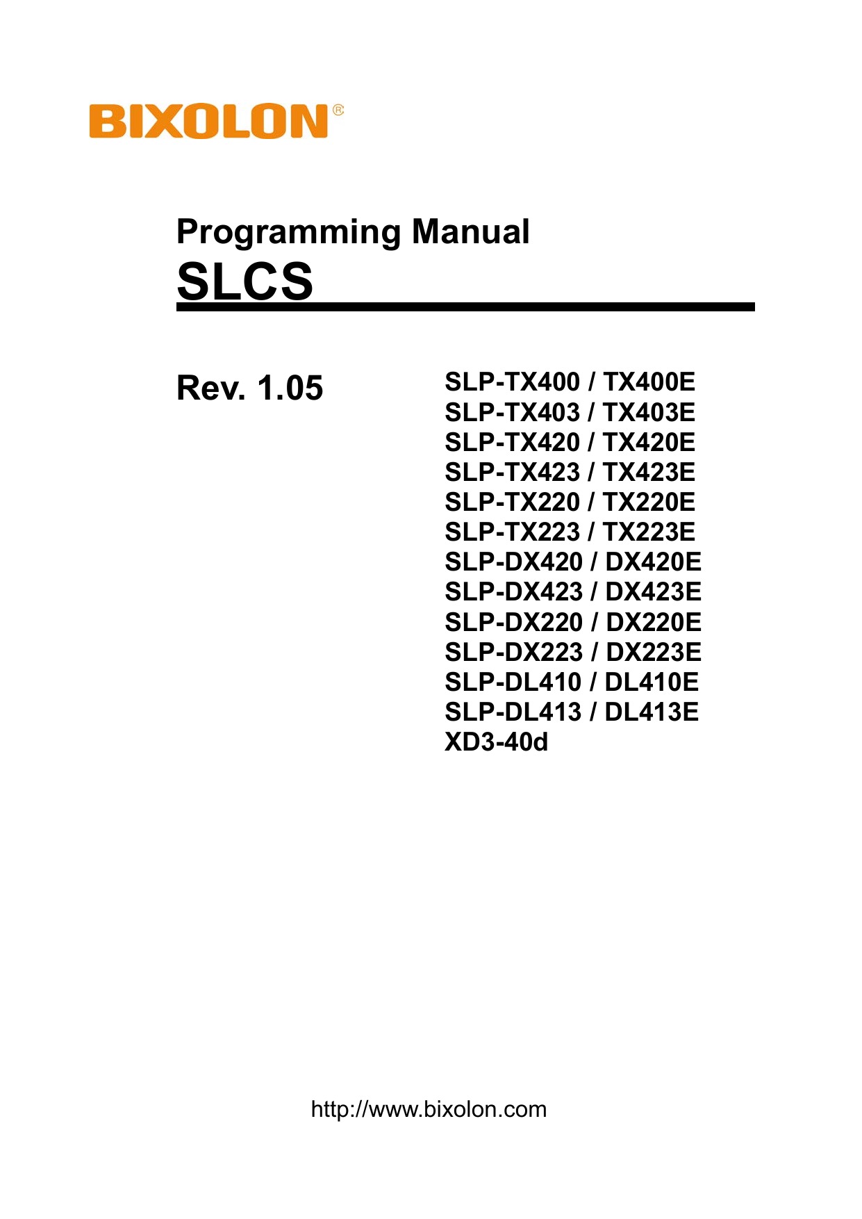 Bixolon Slp Tx4 User Manual Manualzz