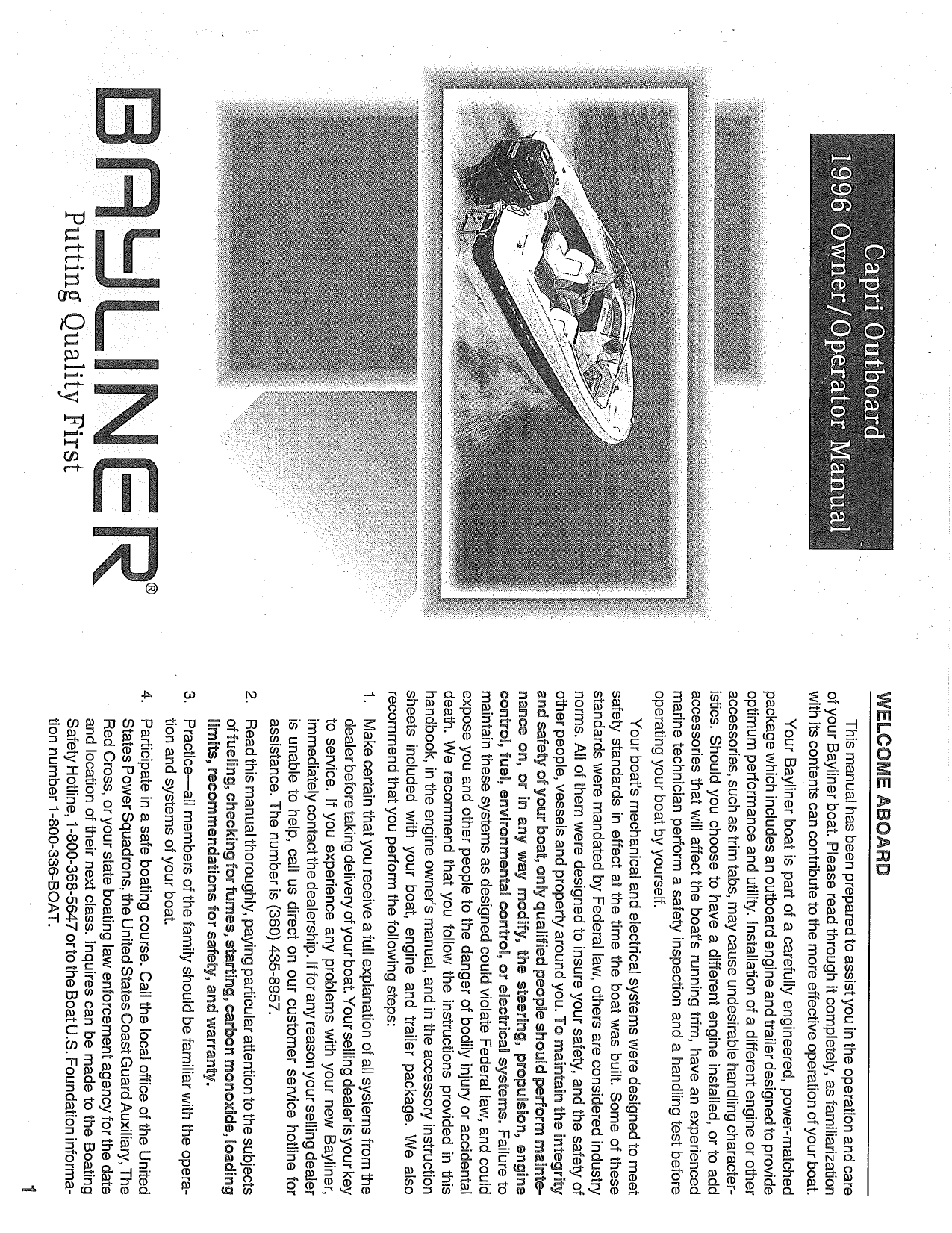 Bayliner 1994 Ciera Owner Manual