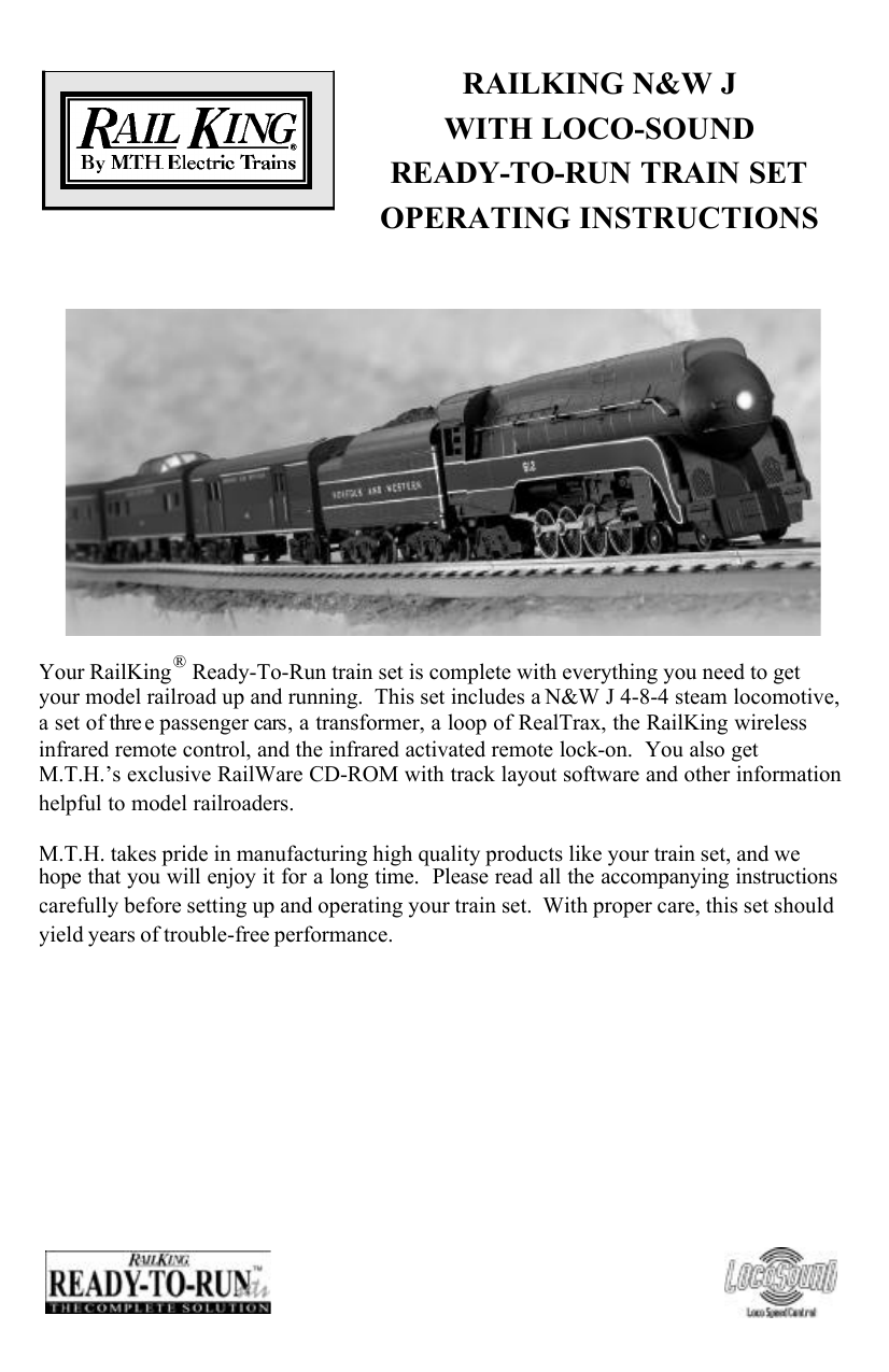 rail king train set troubleshooting