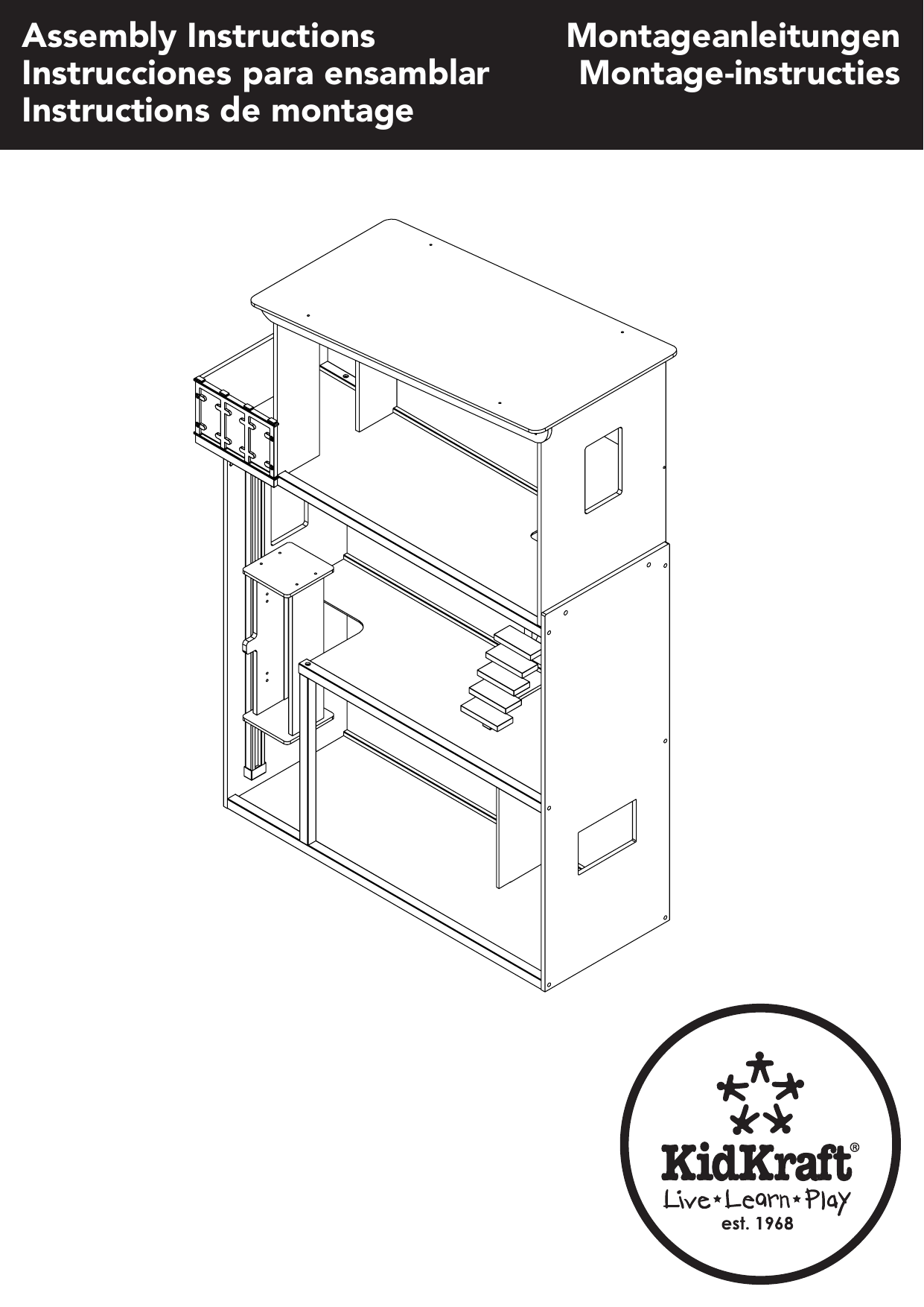 kidkraft supermodel dollhouse assembly