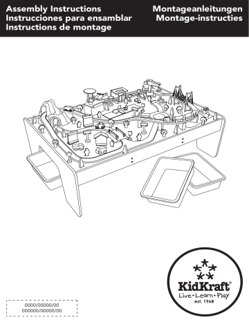 kidkraft live learn play train table