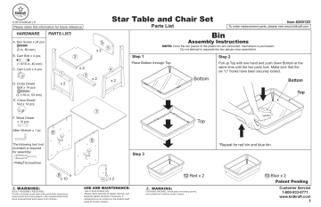 kidkraft star table