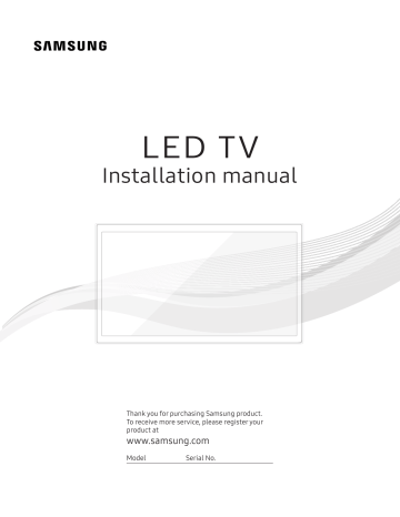 Samsung HG32NF693GF User Manual: Hospitality LED TV | Manualzz