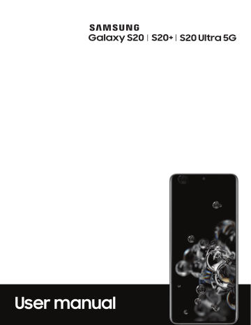 Samsung SM-G986U1 User manual | Manualzz