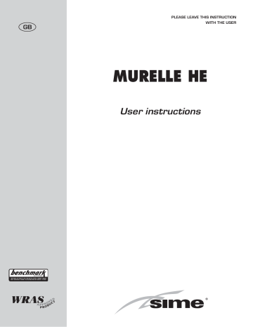 SIME Murelle HE Instructions | Manualzz