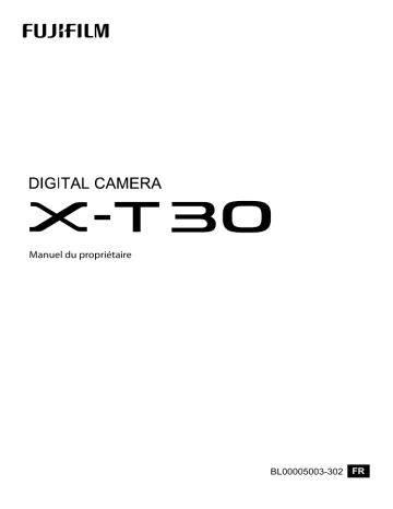 Fujifilm X-T30 Camera Manuel utilisateur | Manualzz