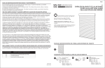 DEZ FURNISHINGS QE Series Window Shade Installation Guide