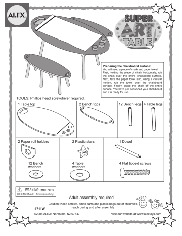 Alex toys best sale super art table