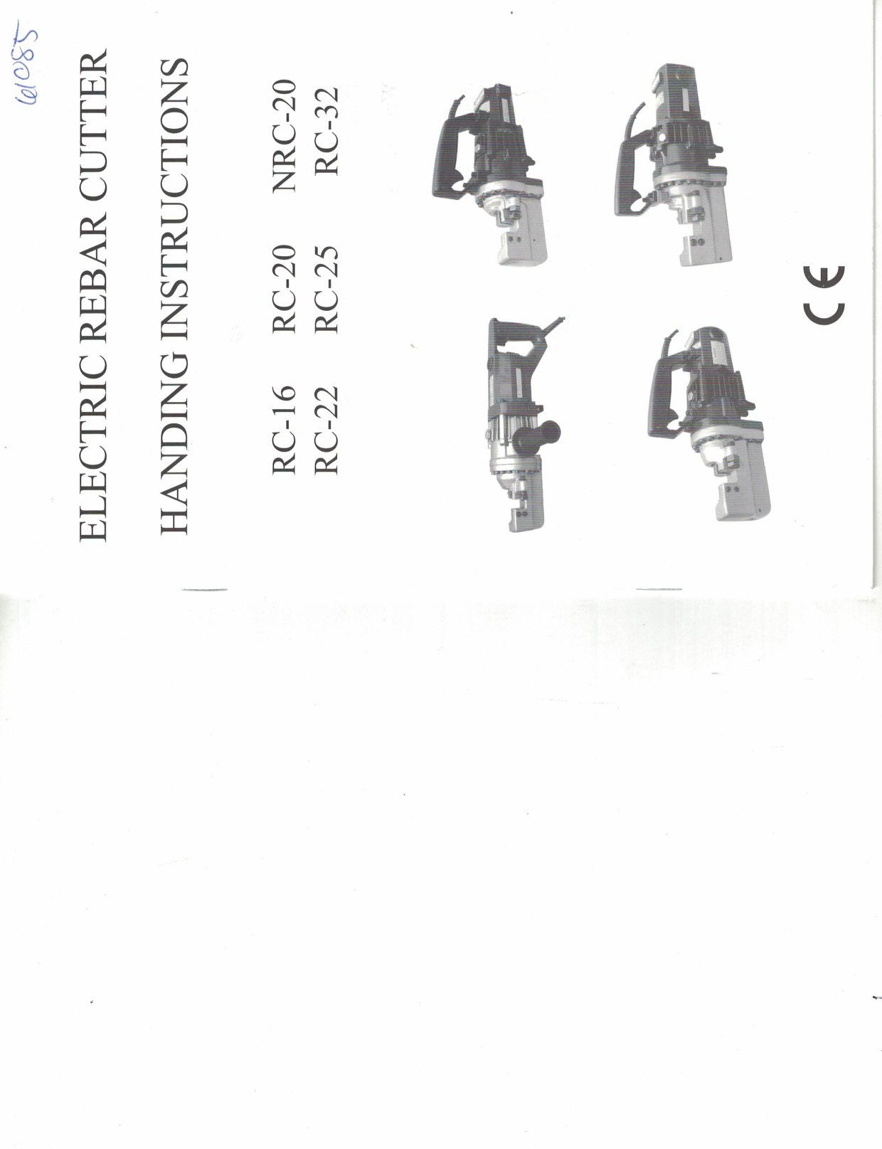 XtremepowerUS 61085 7/8 in. 1350Watt Portable Hydraulic Corded Rebar