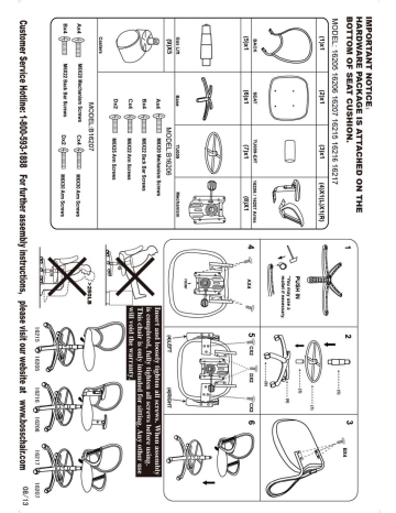 boss chair assembly