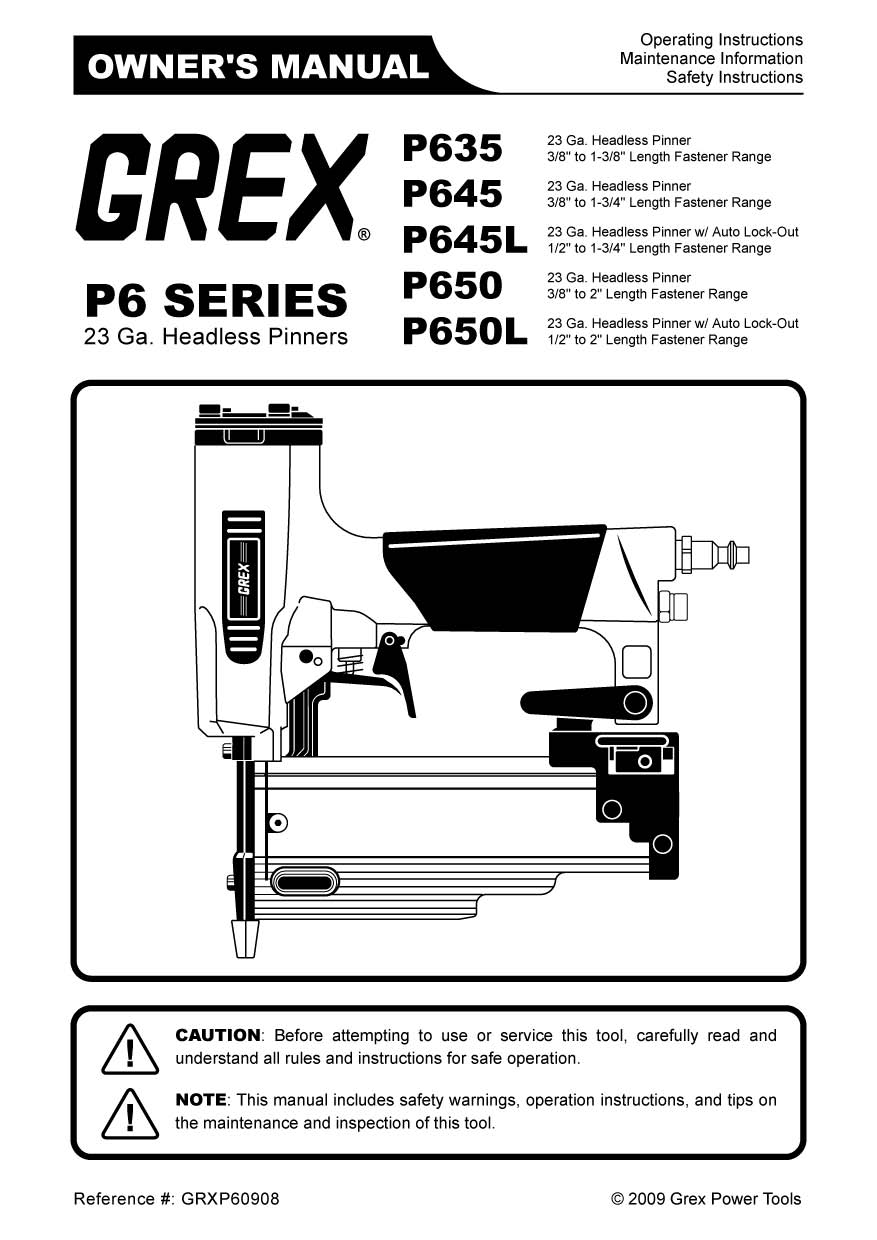 Grex 23 Gauge Headless Micro Pins P6/35-2.5 1-3/8" long 2,500 Per Box 