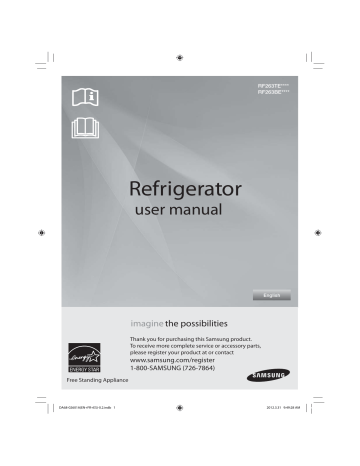 Samsung 24.6 cu. ft. French Door Refrigerator User guide | Manualzz