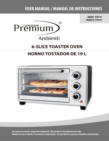 Premium Horno Tostador 19L