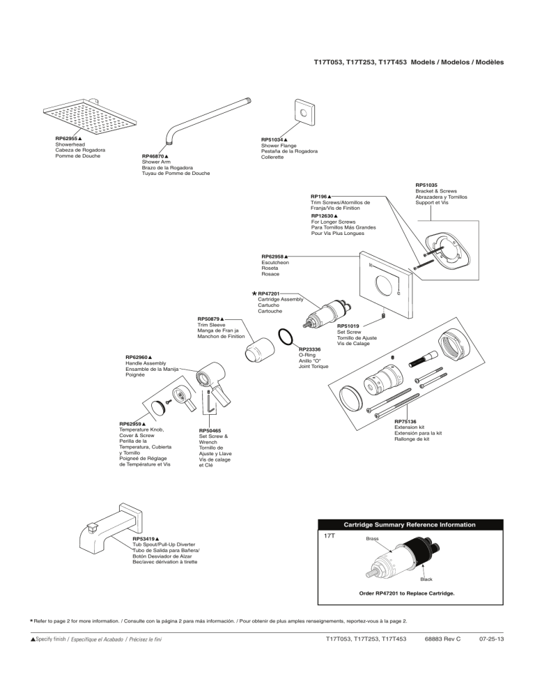 Delta T17t253 T17t053 Product Information Manualzz