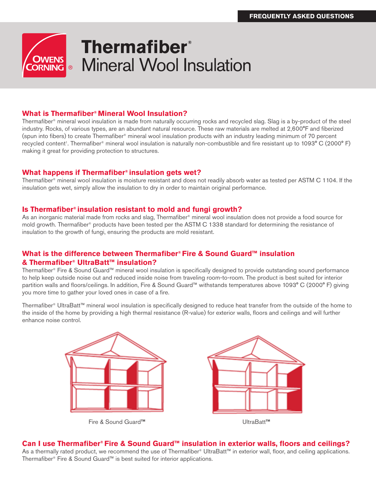 best insulation for exterior walls on Owens Corning Ub 40 P5d 15 47 121 763034 875810 Ub 40 P3d 15 47 121 883053 Faq Manualzz