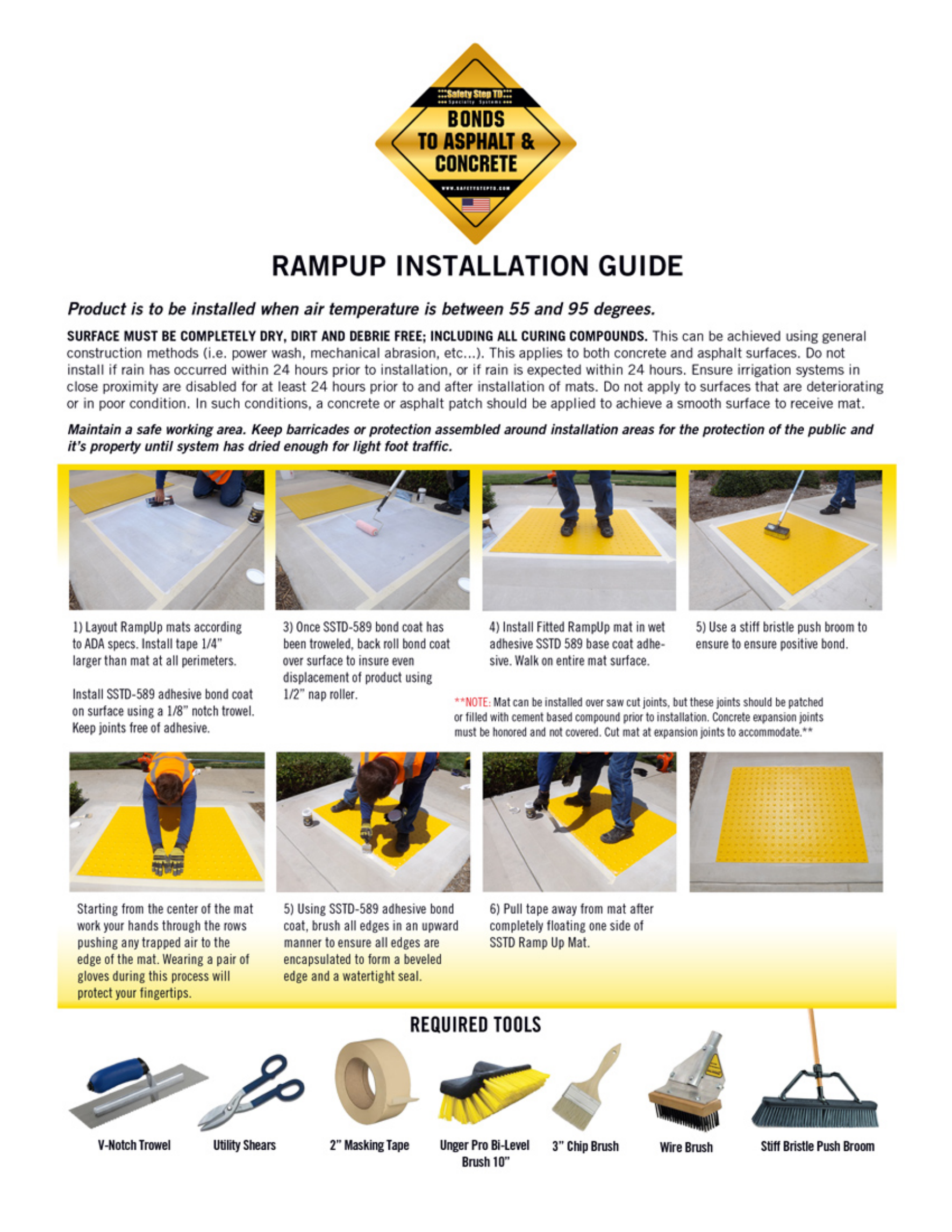 Safety Step TD SSTDRU3X523502, SSTDRU2X423502, SSTDRU2X523506