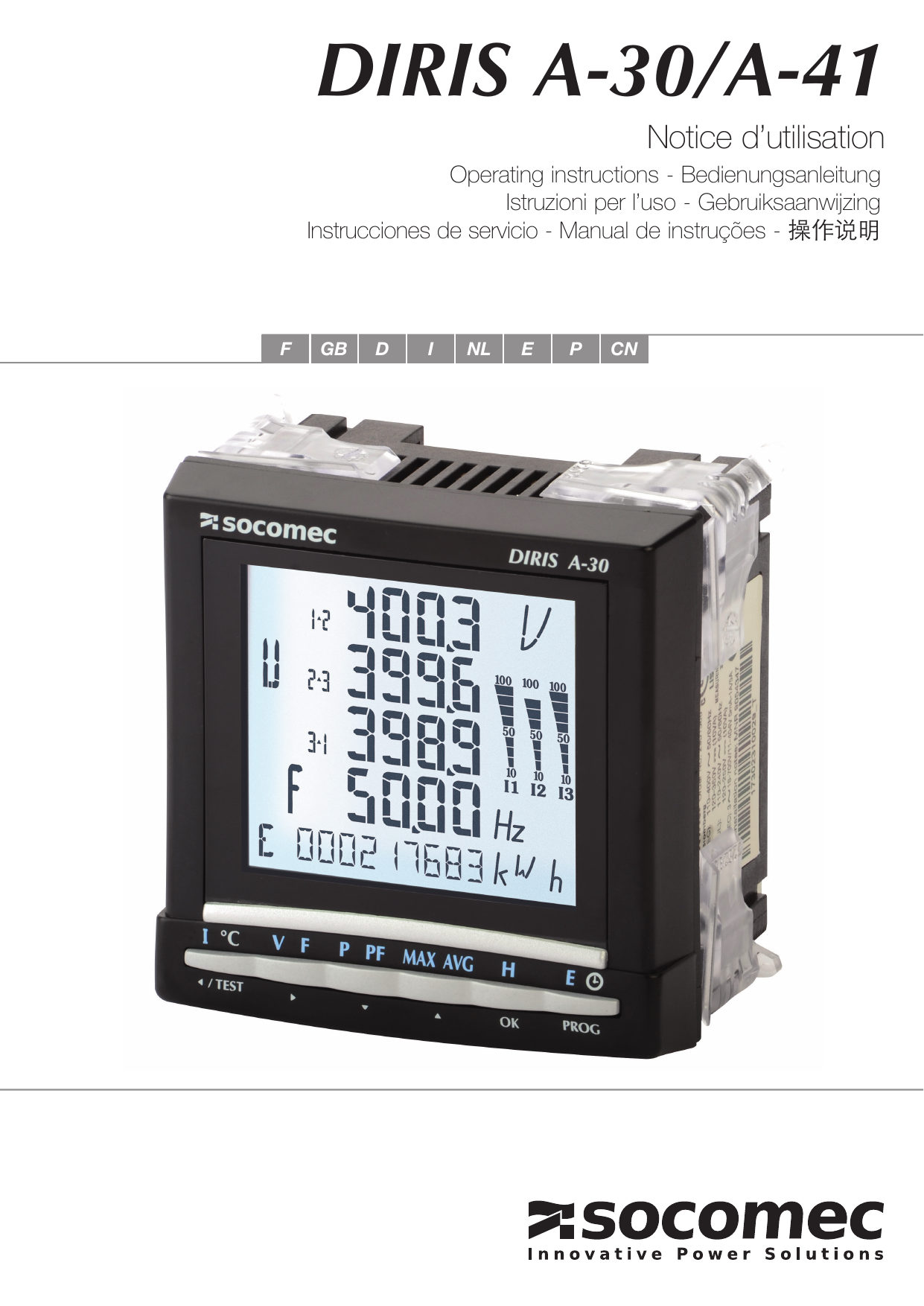 Socomec Diris A40 Pulse output module 48250090-2 x pulsed ouputs 