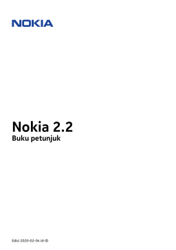 Nokia 2.2 Panduan pengguna