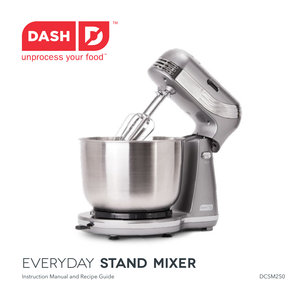 Dash Everyday Stand Mixer: How to Assemble and Use 