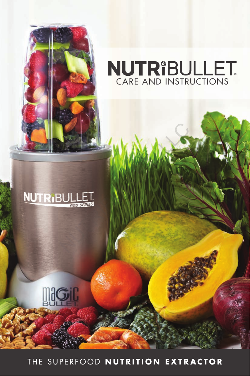 NutriBullet Original 24 oz. Single Speed Black Jar Blender NBR