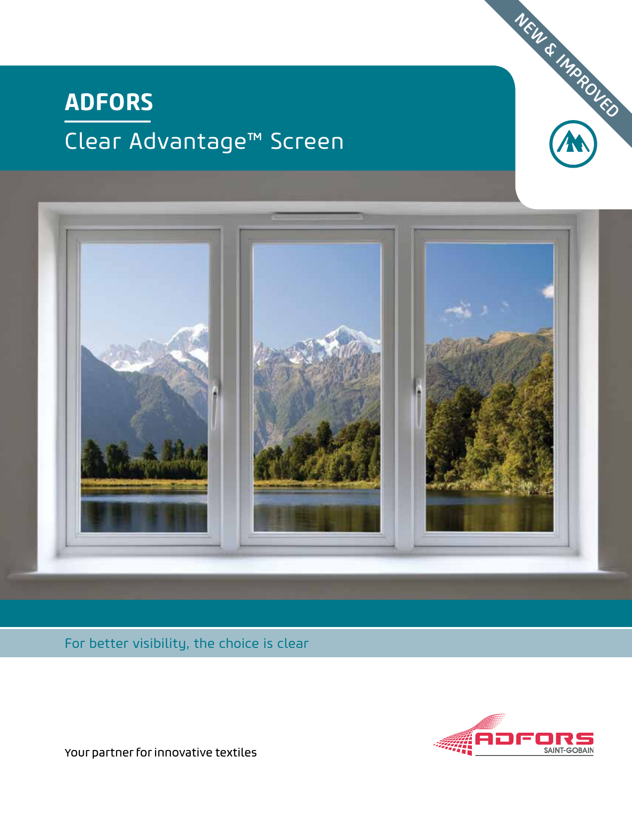Saint-Gobain ADFORS FCS10183-M Clear Advantage 36 in. x 84 in. Charcoal  Fiberglass Screen Repair Kit Product Brochure | Manualzz