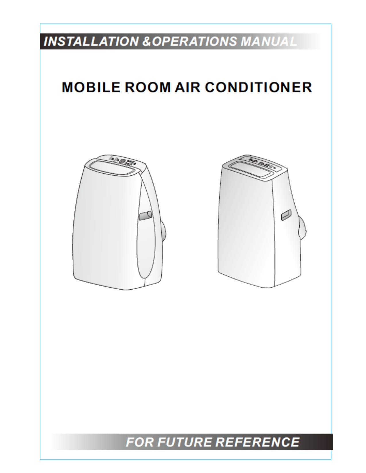 115-Volt Portable Air Conditioner with 