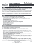 Bernzomatic WT2301 WT2301 Self-Igniting Basic Torch Head Instruction manual