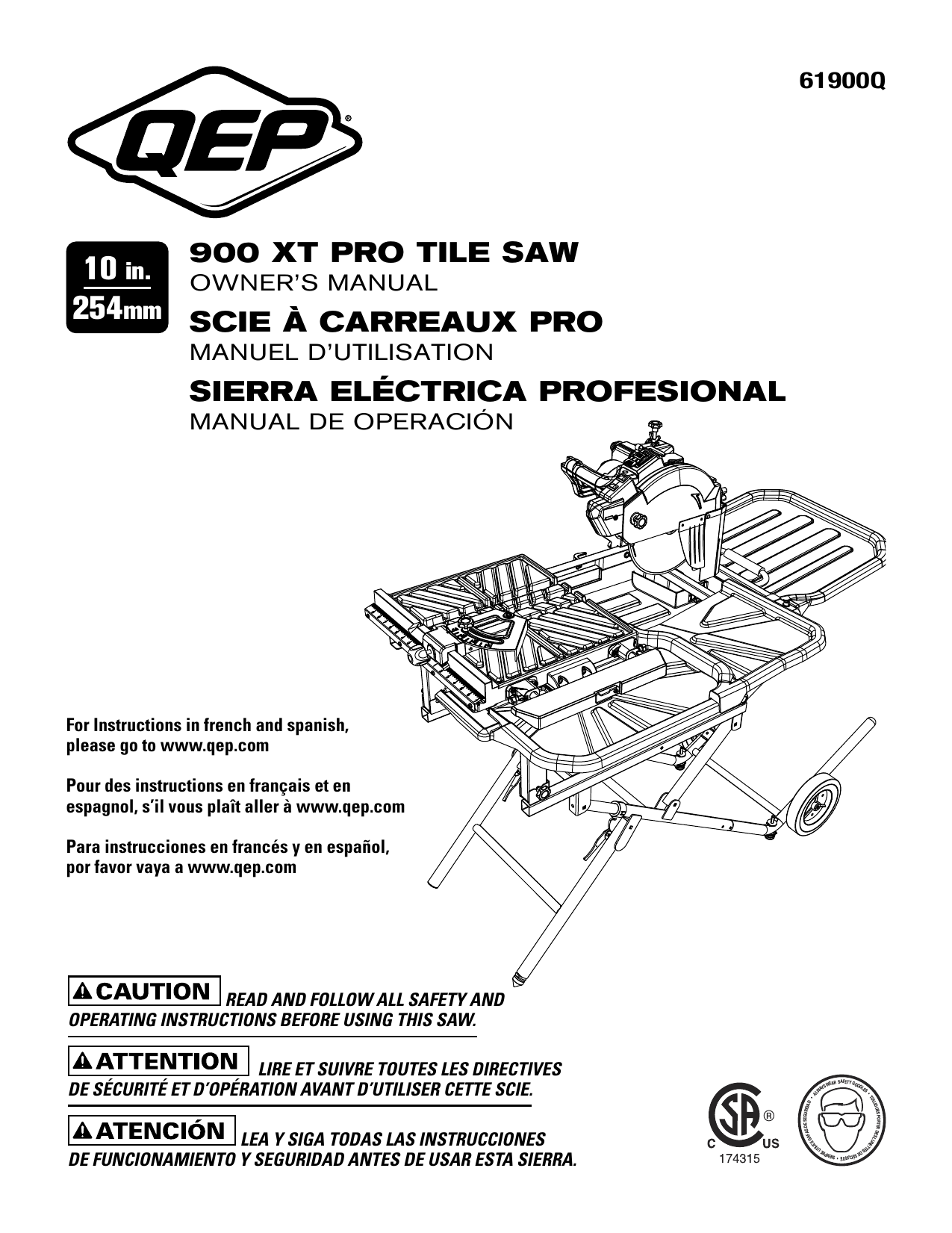 Qep 61900q User Manual Manualzz