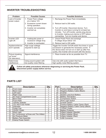 Ultra Performance 5-in-1 Power Station Product information | Manualzz