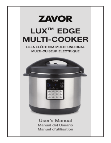 Zavor LUX Edge, 4 Quart Programmable Electric Multi-Cooker