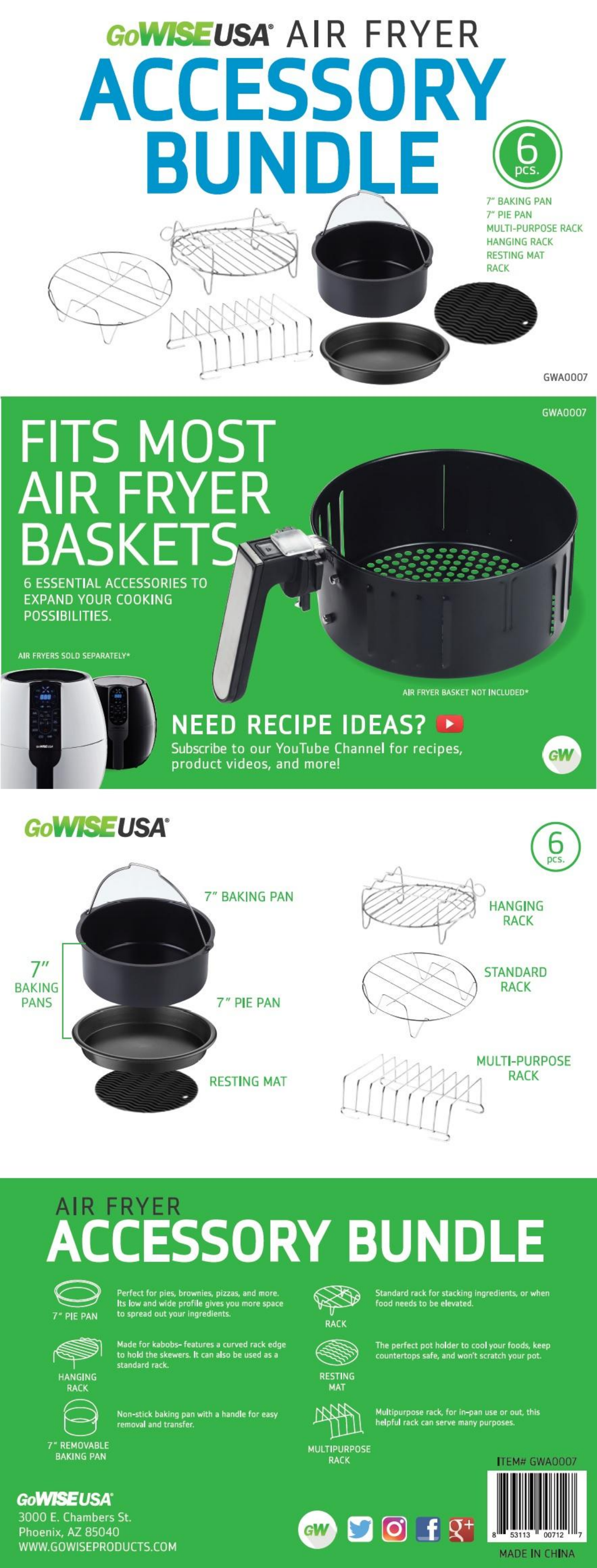 gowise air fryer manual
