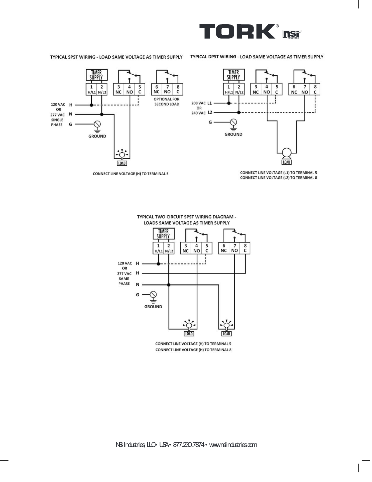 Tork TU40 24 Hour Timer