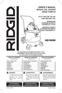 ridgid hd1800 manualzz vac