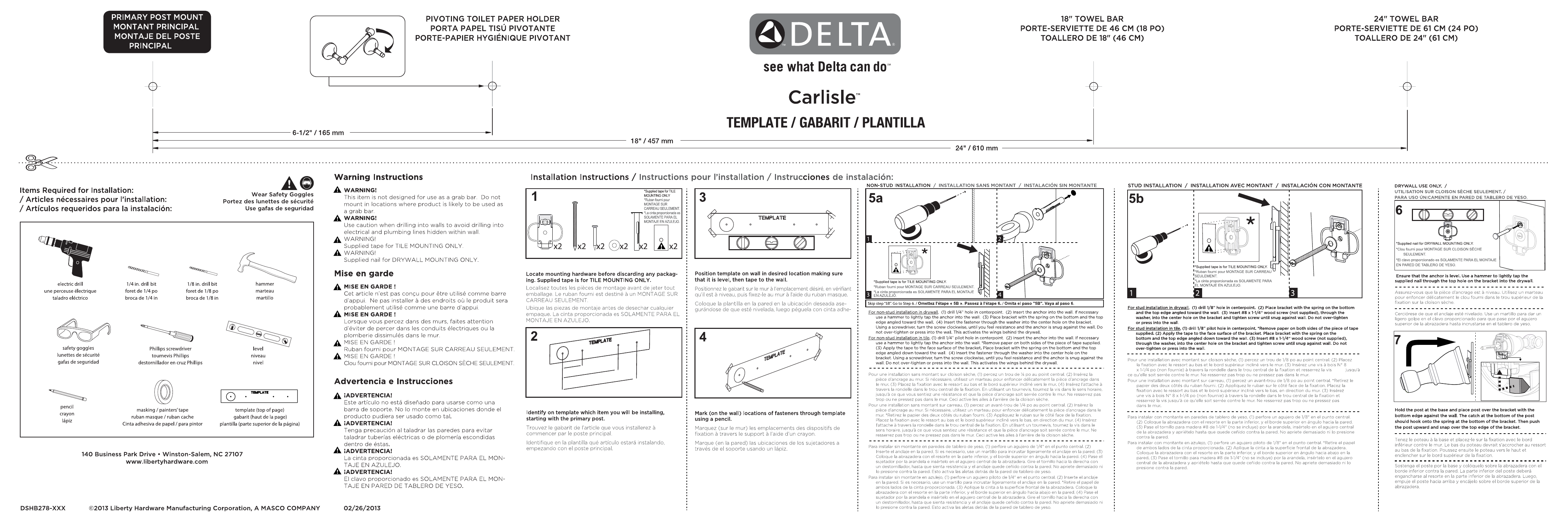 Delta 73918BN Installation guide Manualzz