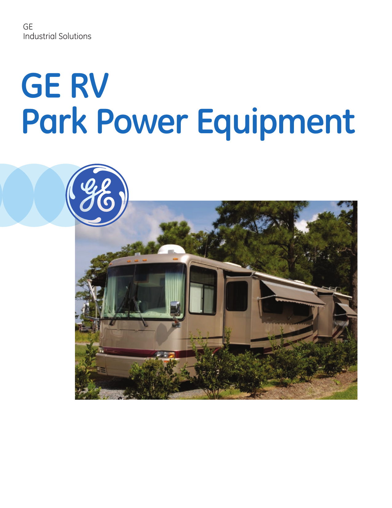 Ge Ge1lu532psl Rv Pad Mount Pedestal With 100 Amp 120 240