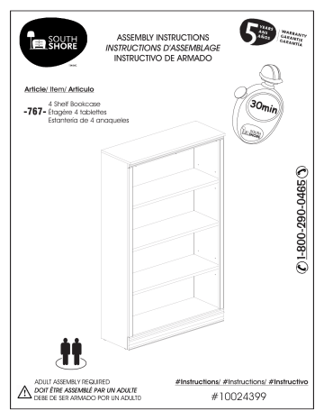bookcase manualzz