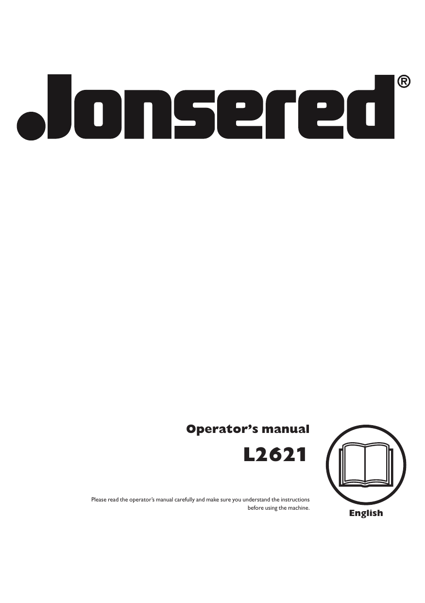 Jonsered l2621 best sale