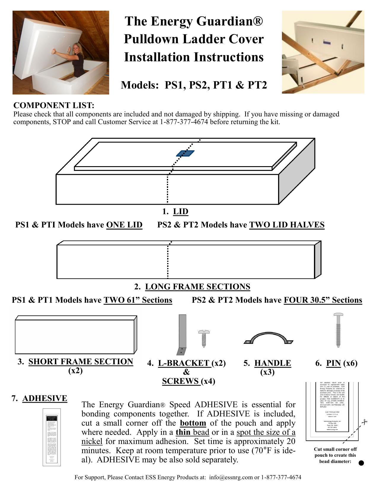 The Energy Guardian Trussed Pull-down Attic Ladder Cover Attic