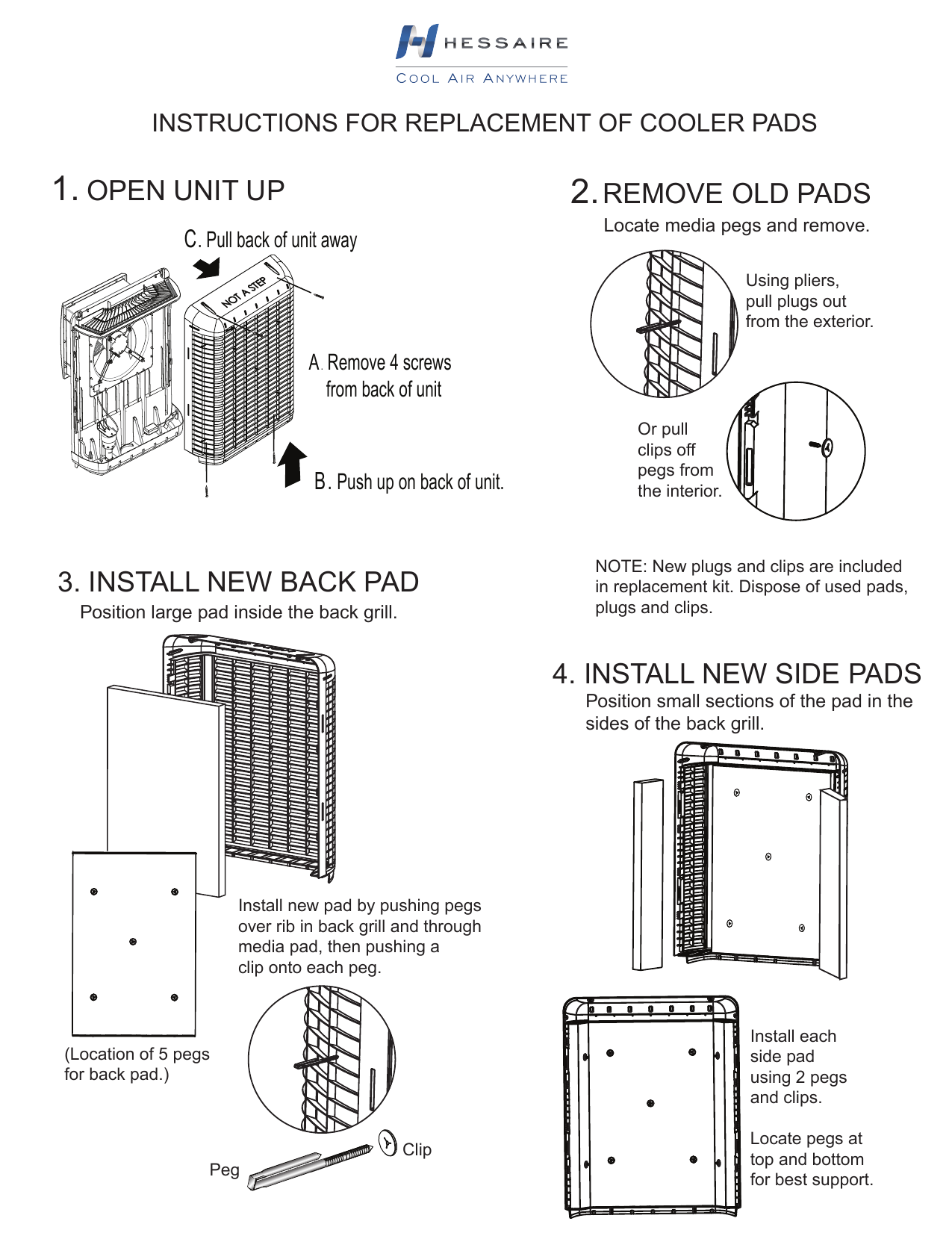 mastercool mcp59 pads