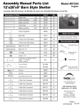ShelterLogic 97254.0 12 ft. x 28 ft. x 9 ft. Green Steel and Polyethylene Garage without Floor Replacement Part List